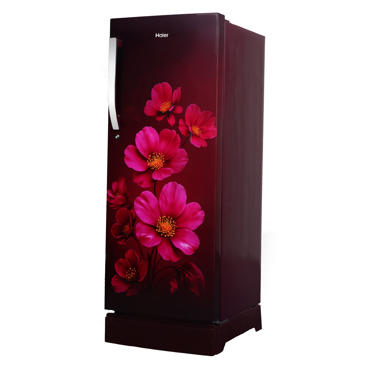 Haier 215L 3 Star red Xsenia Single Door Refrigerator 